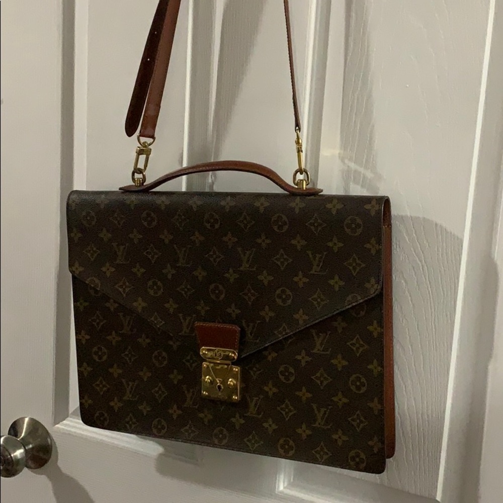 Louis Vuitton briefcase ambassador